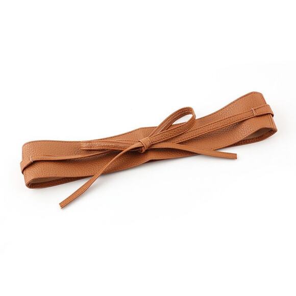 2/$30 Belt Wrap Around Waist Camel Boho Gypsy Cinched - Picture 3 of 5
